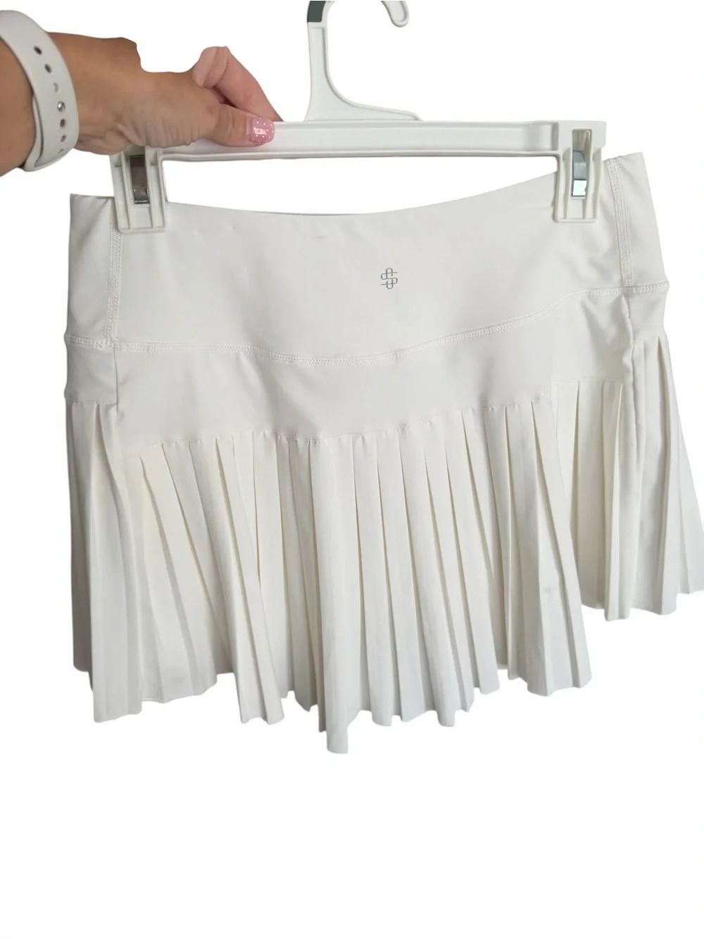 Simply Southern Pleated‎ Tennis Skort Lot Set Blue White Women Size Large